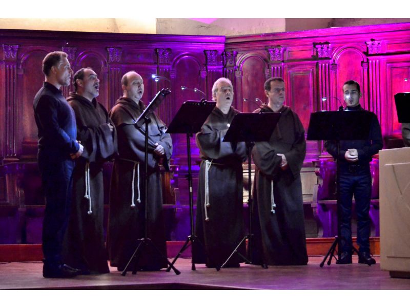 The Grégorian voices (à l'église St André le bas) le 26 octobre 2016